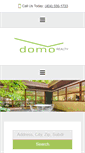 Mobile Screenshot of domorealty.com